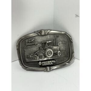 Great American Buckle Co BCA Bearings Federal Mogul Made in USA Belt Buckle